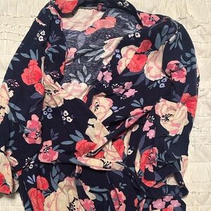 Floral Recovery Robe